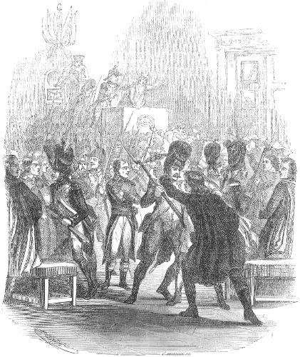 NAPOLEON IN THE COUNCIL OF FIVE HUNDRED. NAPOLEON IN THE COUNCIL OF FIVE HUNDRED.