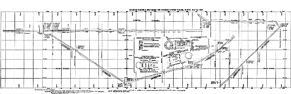 PLATE XXXVI. Diagram Showing New Lines and Grades in River Tunnel             North, May 13, 1908