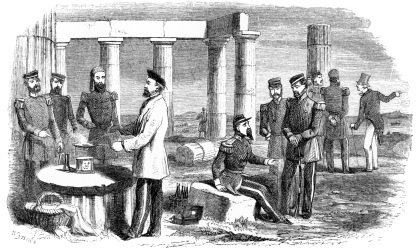 COOKING ON THE MAGIC STOVE IN THE ACROPOLIS AT ATHENS. COOKING ON THE MAGIC STOVE IN THE ACROPOLIS AT ATHENS.