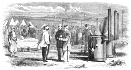 OPENING OF SOYER’S FIELD KITCHEN BEFORE SEBASTOPOL. OPENING OF SOYER’S FIELD KITCHEN BEFORE SEBASTOPOL.