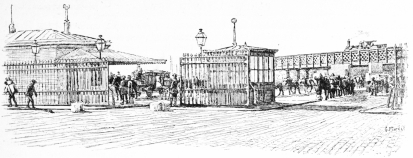 THE CHAPELLE SAINT DENIS BARRIER. THE CHAPELLE SAINT DENIS BARRIER.