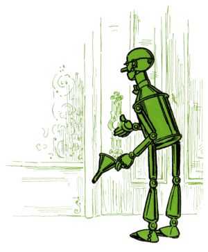 Tinman going to see Oz Tinman going to see Oz