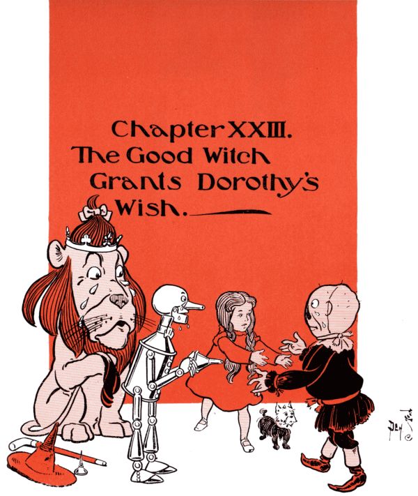 Chapter XXIII Chapter XXIII