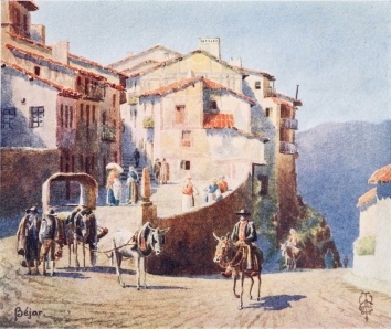 BÉJAR  An Approach to the Town.