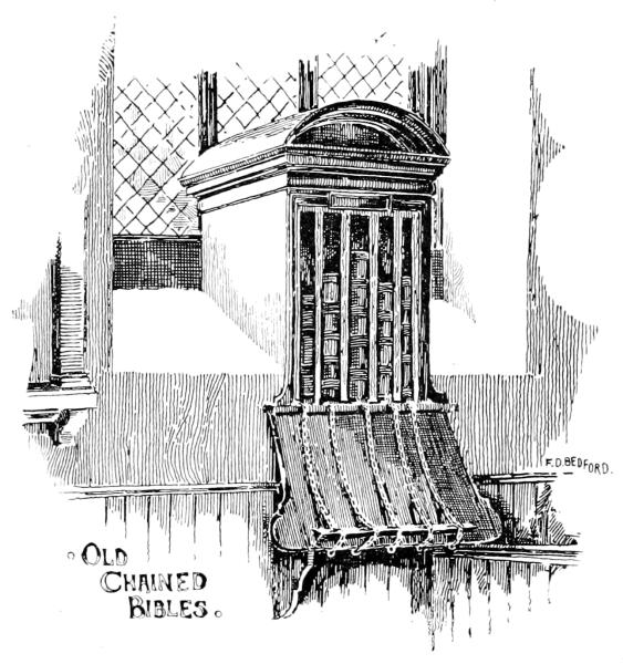 Old Chained Bibles.