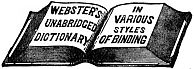 WEBSTER’S UNABRIDGED DICTIONARY