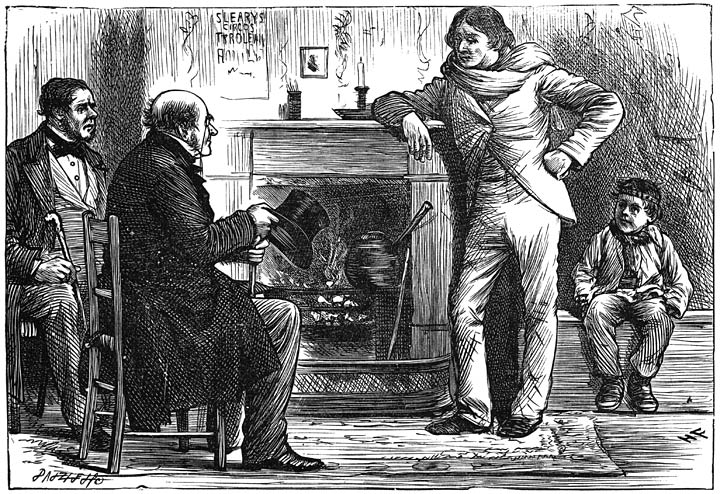 „DAT IS EEN ZEER IMPERTINENTE KNAAP,” ZEIDE MIJNHEER GRADGRIND. (Blz. 15).