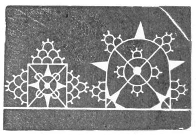 Two decorative points Two decorative points