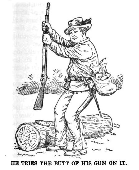 He Tries the Butt of his Gun on It 041