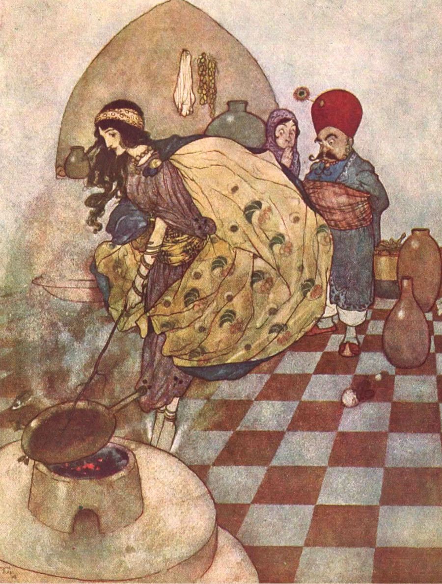 Die Pfanne kippt um und der Fisch fällt ins Feuer.