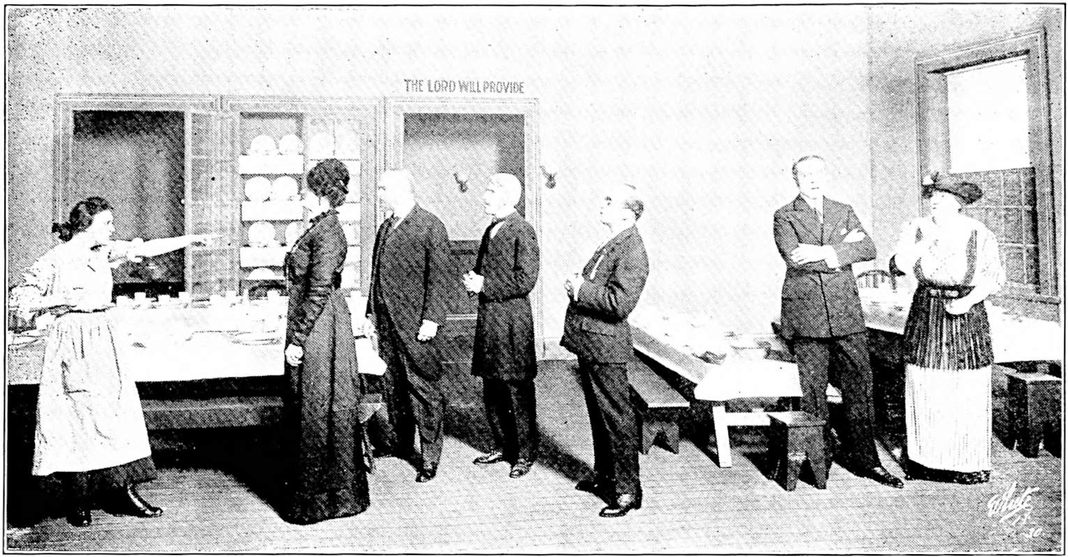 Judy points accusingly at the trustees.