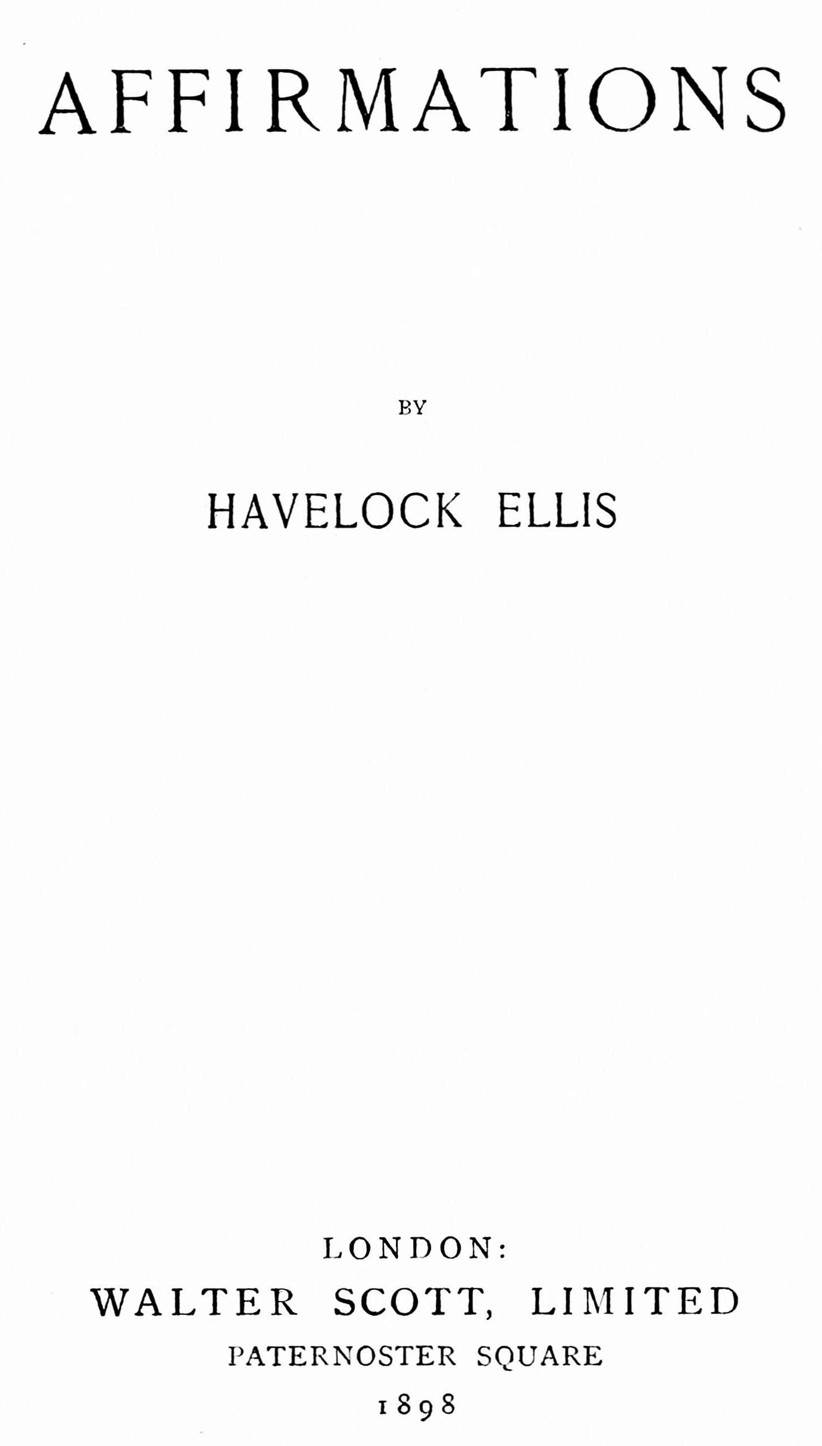 This is the most lasting contribution of the author to literary Decadence.