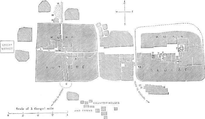 Ground-plan of the Town of Kúkawa Ground-plan of the Town of Kúkawa