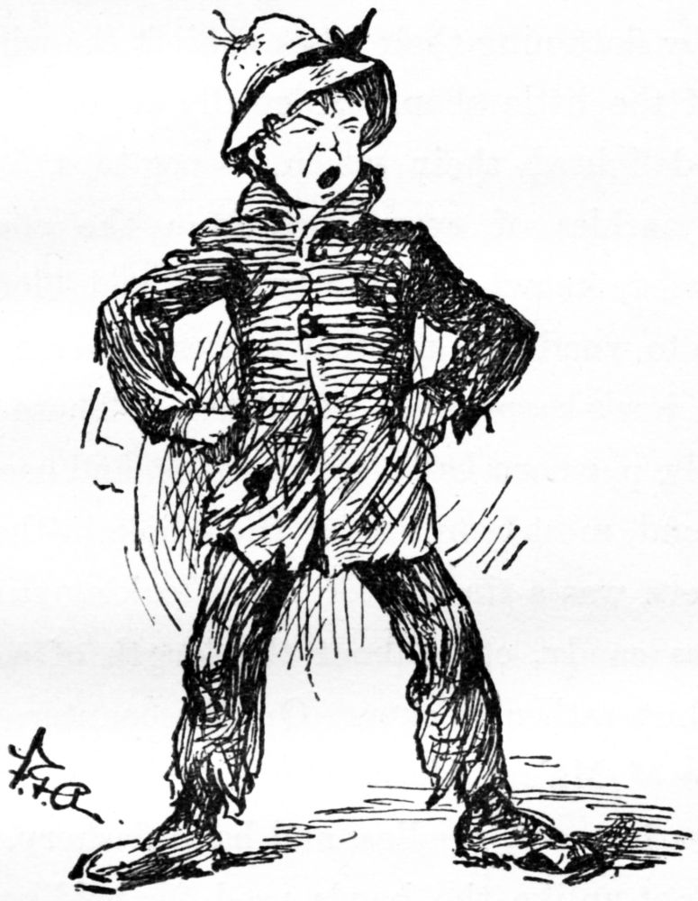 Knock the stuffing out of yer! Knock the stuffing out of yer!